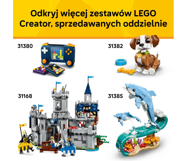 LEGO CREATOR 31379 Groźny dinozaur - 1473427 - zdjęcie 6